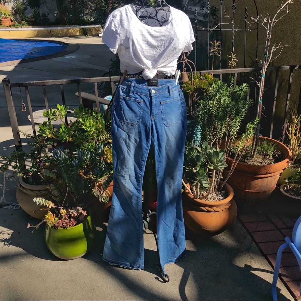 Black Orchid Flare Jeans